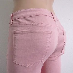 TALBOTS Jeans Women's Mauve Pink Flawless Slim Ankle Plus Size 16 NWOT.